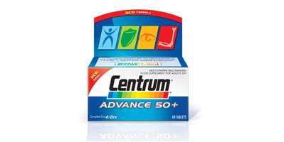 Centrum Advance 50+ 30 Tablets